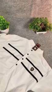100 Ribu Dapat 4 Pcs Koko Pria Dewasa List Dada Kekinian Baju Muslim Pria Bahan Katun Premium