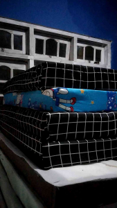 Kasur Busa High Density 26 Untuk 3 Orang Gratis Bantal 2 Guling 1 UK 180X140X10 Cm