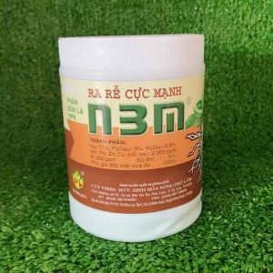 Phân Bón Lá hiệu N3M hộp 500gr của Hoá Nông Phú Lâm kích rễ cực mạnh ra lá  cải tạo đất
