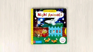 Buku Slide Push Pull Night Animals: Panduan Edukasi Interaktif