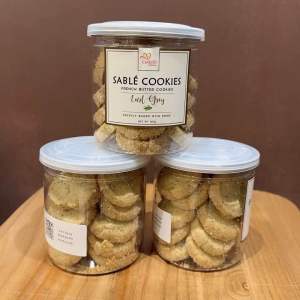 Sable Earl Grey French Butter Cookies 140 grams | Sable Cookies | Cardinal Bakeshop