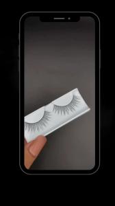 Bulu Mata Palsu Natural dan Lem 1 Set Kode Art 6608