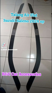Talang air suzuki baleno flat/side visor super premium