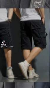 Seluar Lelaki Six Pocket Cargo Short Causal Pants