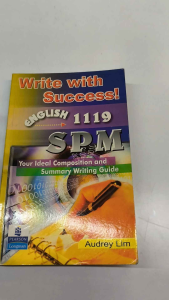 Write with Success! English 1119 SPM |old unused book