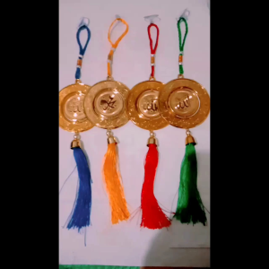 Gantungan Kaca Spion Tengah Mobil/Gantungan Kaligrafi Lafad Allah&Muhamad/Gantungan Opak