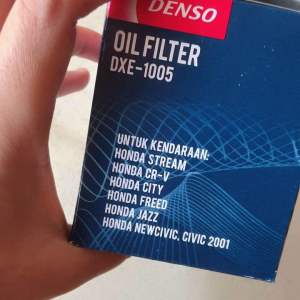 Filter Oli Honda Jazz Civic 2001 Mobilio CRV 2012 On Freed New City Streem Merek DENSO DXE-1005