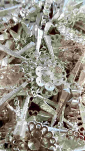 จี้ชาวเขา ตกแต่งเสื้อผ้า กระเป๋า สร้อยคำ ห่วงคอ