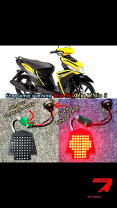 Mengganti Stoplamp Running Mio M3 & Mio Z & Mio S 8 Mode Otomatis