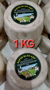 Mineral blok 1 KG -SUPER BLOK - Mineral block - New formula mineral blok - Superblok - Mineral block - Mineral kambing - Mineral domba - Mineral sapi - Super block - Mineral blok sapi - Mineral blok kambing - Mineral blok domba - Mineral blok sapi
