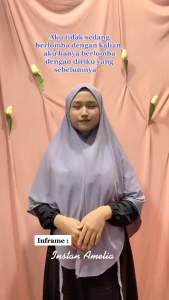 INSTAN AMELIA MANTIKAHIJAB BERGO SYARI BERGO JERSEY