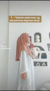 MEDINA INNER DAGU SYARI ALA MELAYU BY MANTIKAHIJAB BAHAN JERSEY SUPER