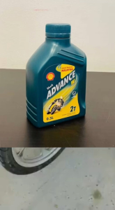 Shell Advance W 2T Motorcycle Oil 0.5L 1L Malaysia Engine Oil