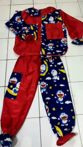 Kostum Setelan Badut Baju Celana Terpisah