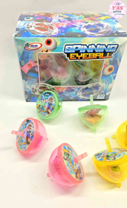 30pcs SPINNING EYEBALL TOY WITH CANDY/loot bag fillers /paninda /giveaways/party favors.