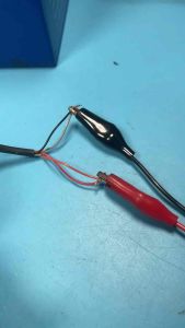 พัดลมคู่เทอร์โบ DC12V 1.82A การต่อสาย ดำเทา- แดงส้ม+ (1ชุด5ตัว) 25102203