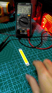 LED COB 16 TITIK 3.2 - 3.7V  SUPER TERANG WARNA PUTIH