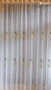 VITRASE GORDEN BORDIR/BORDEL MOTIF BUNGA TULIP DALEMAN GORDEN FURING HORDENG