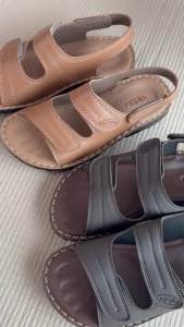 รองเท้าแตะรัดส้น ยี่ห้อ เดอบลู Deblu เพื่อสุขภาพ รุ่น L406s-1 ไซส์ 36-41