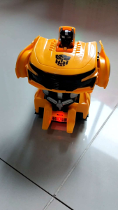 promo mainan mobil robot Deformed super sports car + baterai 3pcs