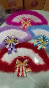 พัดใส่ธนบัตร พัดใส่เงิน 10 ใบ พัดรับปริญญา