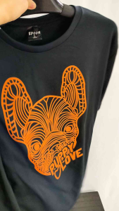 KAOS OVERSIZE SUBLIM PRIA/WANITA/SPOON/MOTIF PUPPY LOVE