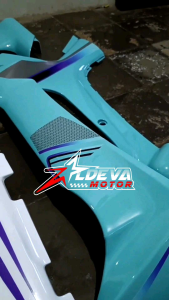 body bodi set halus fiz r  fizr custom body set halus fiz r custom hijau tosca toska