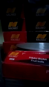 Pisau Dapur Stainless Steel Kitche 7 INCH Pisau Buah Berkualitas