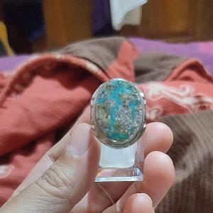 Cincin Akik Mewah Berkelas Batu Fairuz Persia