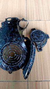 Tutup Kipas Motor Yamaha Carbon: Mio J GT & Soul GT