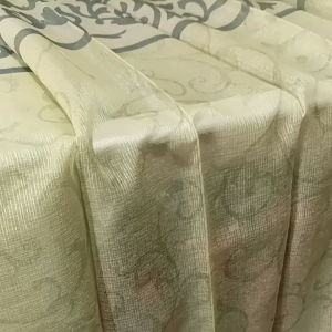 Dalaman Gorden/ Vitrase batik L 2 mtr Hijau