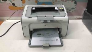 HP LASERJET P1102 มือสองพร้อมใช้ ตลับหมึกใหม่