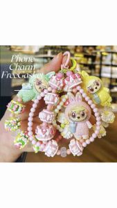 Phone Wrist Strap Labubu Pop Mart Fashion Phone Lanyard Phone Charm Accessories Beads Personalized Souvenirs