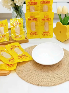 Cat food Cat Snack Makanan Kuching-Chicken Breast 40G - Premium Natural Pet Snack for Dogs & Cats High Protein Low Fat Healthy Treat