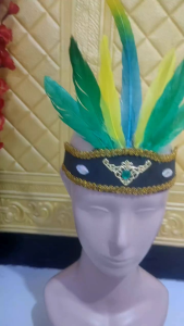 Bando Bulu Mahkota & Aksesoris Kepala Karnaval Tari Terbaru