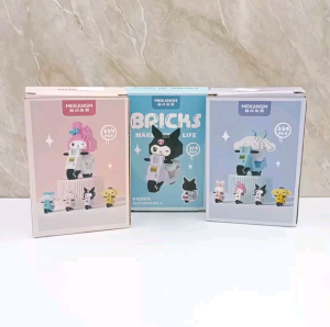 mainan puzzel karakter 3D sanrio