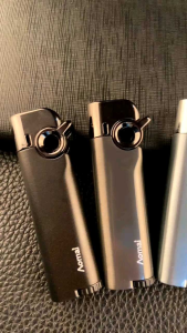 Bật Lửa Hộp Quẹt Khò Tia Xanh Aomai AM-7210 Kim Loại Chống Gió Cực Tốt