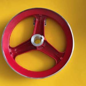 มูเล่ย์ 7นิ้ว รูแกนเพลา 19มิล หรือ 6หุล 1ร่อง ร่องเดียว ร่องA F21-1-1