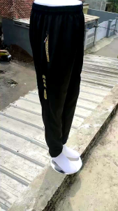 Celana Panjang Olahraga Wanita Pria Dilengkapi Saku Resleting Waterproof - Jogger Pants - Celana panjang Distro One Size