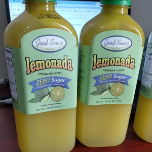 Sugar Free Lemonada Calamansi Juice Concentrate Sweetened with Stevia - For Diabetics Zero Sugar (1.10L)