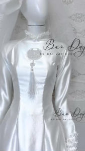 Áo dài cưới chữ hỷ bướm đẹp