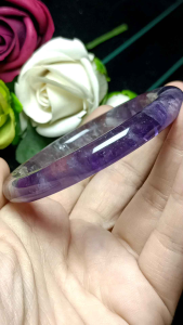 Purple Amethyst Bangle 54mm +- 天然紫水晶手镯天然无优化处理 54mm +-