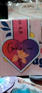 Bookmark / Heart shape