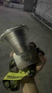 Senter Kepala Waterproof Jinlong JL A22 250Watt ABS Premium LED Laser Super Terang Rechargepro USB-C Baterai Tahan Lama bahan aluminium