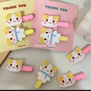 [chuchu] กิ๊บติดผม การ์ตูนรูปแมวสุดน่ารัก มีให้เลือกหลายแบบ 1 ชิ้น ราคาถูก พร้อมส่งในไทย