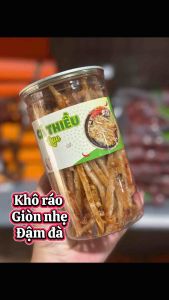 Cá Thiều Que Sốt Cay - Hương Vị Độc Quyền Hủ 250gr - Que Giòn Gia Vị Dậm Đà Cay Cay Siêu Thơm Mồi Bén