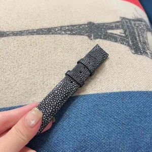 Dây đồng hồ da cá đuối nhập khẩu Handmade