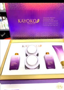 TÁCH BỘ( tặng 1 chống nắng ) -SERUM Kayoko Tím Colagen phiên bản Mới 2025 NHẬT BẢN ( tặng 1 chống nắng )