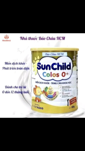 Sữa SUNCHILD Colos 0+ Colos 1+ giúp trẻ phát triển toàn diện