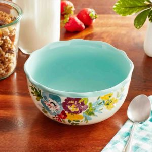 The Pioneer Woman Sweet Romance Blossoms Ceramic Bowl